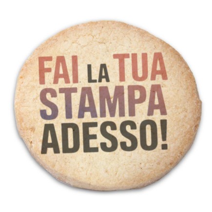 Biscotti con la stampa della data