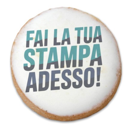 Biscotti stampati, glassati 4 cm - Confezionati singolarmente