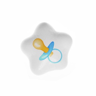 Stelle felicità - Confetti stampati a stella - Confezione da 50pz