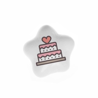 Stelle felicità - Confetti stampati a stella - Confezione da 50pz