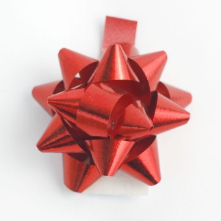 Coccarda, Rossa, 4,6 cm