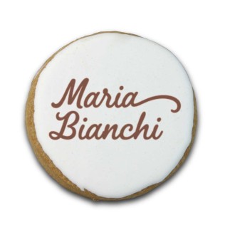 Biscotti stampati, glassati 4cm - Confezionati singolarmente - A partire da 1,02€