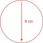 Biscotti stampati, 8cm - Non confezionati Biscotti stampati, 8cm - Non confezionati