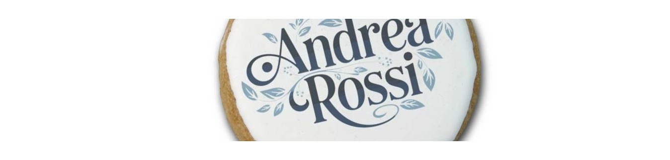 Biscotti con la stampa del nome per laurea